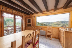 Chalet avec sauna, magnifique vue et à 400m des pistes